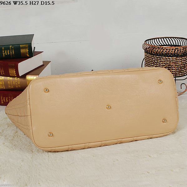 dior soft tote purse lambskin leather 9626 apricot